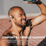 Relxhome Casque Conduction Osseuse, Écouteur Natation À Bluetooth 5.4, mémoire 32 Go intégrée, Lecteur MP3 Étanche IPX8, 10 Heur