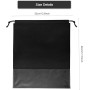Pumuky 10 Pièce Sac à Chaussures de Voyage,Grands Housses de Chaussures,32 X 44cm Sacs à Chaussures Anti-poussière avec Fenêtre