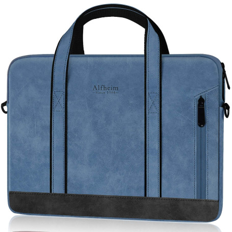 Alfheim 13 Pouces Imperméable Sacoche Ordinateur Portable, 13-13,3 pouces Laptop Housse Coups d'épaule avec Voyage/Business, Com