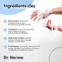 Dr. Herma - Masque Hydrogel Collagène & Acide Hyaluronique Hydratation Intense, Anti-Âge, Resserrement des Pores, Hypoallergéniq