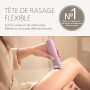 Philips Lady Shaver série 8000 – rasoir sans fil, sur peau sèche ou mouillée, système de rasage à 3 lames, tête flexible, éclair