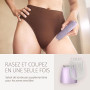 Philips Lady Shaver série 8000 – rasoir sans fil, sur peau sèche ou mouillée, système de rasage à 3 lames, tête flexible, éclair