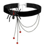W WIDMANN MILANO Party Fashion - Bijou fantaisie araignée avec strass, pour adultes, accessoire Halloween, carnaval, quotidien