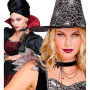 W WIDMANN MILANO Party Fashion - Bijou fantaisie araignée avec strass, pour adultes, accessoire Halloween, carnaval, quotidien