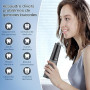 VIMMK Jet Dentaire Hydropulseur et Irrigateurs Oral avec 5 Modes de Pression d'eau et 8 Embouts Remplaçables, Rechargeable et Ét