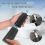 VIMMK Jet Dentaire Hydropulseur et Irrigateurs Oral avec 5 Modes de Pression d'eau et 8 Embouts Remplaçables, Rechargeable et Ét