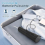 VIMMK Jet Dentaire Hydropulseur et Irrigateurs Oral avec 5 Modes de Pression d'eau et 8 Embouts Remplaçables, Rechargeable et Ét