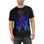 Alan DJ T-Shirt Music Shirt Homme à Manches Courtes – Tee-Shirt Graphique Musique Électro – Haut Décontracté pour Fans de Street