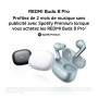 XIAOMI REDMI Buds 8 Pro, écouteurs Bluetooth sans Fil, réduction de Bruit Active Jusqu’à 55 DB, Triple Haut-Parleur, Son Hi-Res 