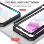 LeYi Coque pour Samsung A35 5G avec Anneau Support, Full Protection de la Caméra en PC Dur Anti-Chut Renforcée Armor Heavy Duty