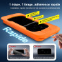 NEW'C Lot de 3, Verre Trempé pour iPhone 17 Pro Max (6,9 Pouces) Film en Protection écran à pose rapide Couverture Complète - Ul