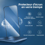 NEW'C Lot de 3, Verre Trempé pour iPhone 17 Pro Max (6,9 Pouces) Film en Protection écran à pose rapide Couverture Complète - Ul