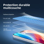 NEW'C Lot de 3, Verre Trempé pour iPhone 17 Pro Max (6,9 Pouces) Film en Protection écran à pose rapide Couverture Complète - Ul