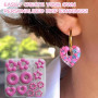 Moule Silicone Resine Epoxy, Boucle d'oreille Moule en Résine, Moule Resine Epoxy Bijoux, Moule en Silicone Moule Resine, pour C