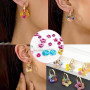 Moule Silicone Resine Epoxy, Boucle d'oreille Moule en Résine, Moule Resine Epoxy Bijoux, Moule en Silicone Moule Resine, pour C