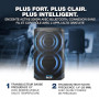 ALTO TS410 Enceinte Active Bluetooth 10" de 2000W avec Mixeur 3 Canaux, Connexion sans Fil, DSP et Appli