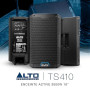 ALTO TS410 Enceinte Active Bluetooth 10" de 2000W avec Mixeur 3 Canaux, Connexion sans Fil, DSP et Appli