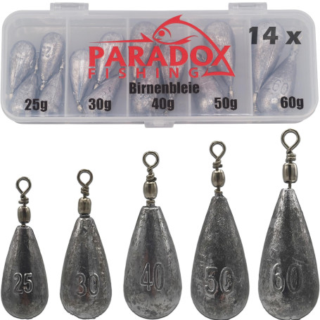 Paradox Fishing lot Plomb Peche 5g à150g I 10g 15g 20g 25g 30g 40g 50g 60g 80g 100g 120g 150g I sinkers Carpe Plomb