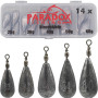 Paradox Fishing lot Plomb Peche 5g à150g I 10g 15g 20g 25g 30g 40g 50g 60g 80g 100g 120g 150g I sinkers Carpe Plomb