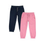 Chicco, Lot de 2 Pantalons Longs pour Filles 100% en Pur Coton, Designed in Italy