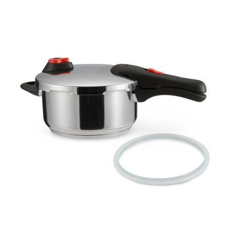 Amazon Basics Autocuiseur en Acier Inoxydable à Induction - 4 litre