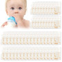Aolso Sachet Conservation Lait Maternelle 250ML, 50PC Sac de stockage de lait maternel, Double Fermeture Étanche, Sac Lait Mater