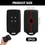 Lot de 2 Coques de clé de Voiture pour Renault Clio Megane Koleos Kadjar Kangoo Twingo Talisman Captur Espace Dacia Duster Coque