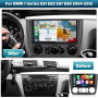 2+64G Android 13 Autoradio pour BMW 1 Series E81 E82 E87 E88 2004-2012 avec Carplay Android Auto, écran Tactile 9", avec Bluetoo