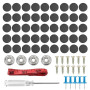 Kit de réparation de 202 pièces pour garniture de toit de voiture, épingles de réparation de tissu de plafond de voiture avec ou