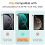 JETech Coque pour Samsung Galaxy Tab S9 FE+ / S9 FE Plus 12,4 Pouces avec S Pen Porte-Stylet, Tablette Étui Housse de TPU Souple