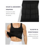 Casey Kevin Débardeur Gainant et Sculptant Homme Compression Musculation Sous-vêtements
