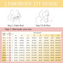 Lemorosy Soutien-Gorge Bandeau Non rembourré sans Bretelles Taille Plus T-Shirt pour Femme