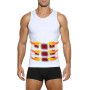 Casey Kevin T-Shirt de Compression Homme - Haut de Compression Respirant & Gainant - Débardeur pour Sport, Gym & Ventre Plat - G
