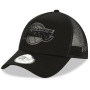 New Era Chicago Bulls Home Field Black 9Forty Trucker Strapback Cap