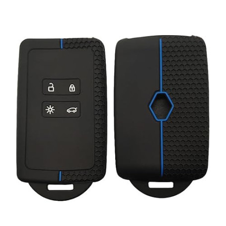 Lot de 2 Coques de clé de Voiture pour Renault Clio Megane Koleos Kadjar Kangoo Twingo Talisman Captur Espace Dacia Duster Coque