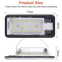 URAQT LED Éclairage Plaque D'immatriculation Auto Ampoules Super Brillant CanBus Sans Erreur 6000K Xénon Blanc 18SMD, 2PCS LED P