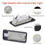 URAQT LED Éclairage Plaque D'immatriculation Auto Ampoules Super Brillant CanBus Sans Erreur 6000K Xénon Blanc 18SMD, 2PCS LED P