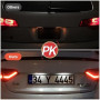 URAQT LED Éclairage Plaque D'immatriculation Auto Ampoules Super Brillant CanBus Sans Erreur 6000K Xénon Blanc 18SMD, 2PCS LED P