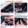URAQT LED Éclairage Plaque D'immatriculation Auto Ampoules Super Brillant CanBus Sans Erreur 6000K Xénon Blanc 18SMD, 2PCS LED P