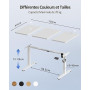 Devoko Bureau Assis Debout Électrique 120x60 cm - Bureau Informatique Réglable en Hauteur Motorisé - Table de Bureau Ergonomique