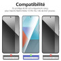 NEW'C Lot de 3, Verre Trempé pour Xiaomi Redmi Note 13 Pro 5G/4G, (non compatible Redmi Note 13 Pro+) Protection efficace contre