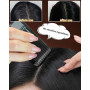 MOPZIJA Bâton de coloration 2-en-1 et peigne, teinture au peigne sûre et pratique, bâton de retouche, résistant à l'eau et à la