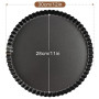 Sinnsally Moule a Tarte avec Fond Amovible,30CM Plat à Tarte,Moule a Tarte Cannelé Rond pour Quiche Gateau Tartelette,Revêtement