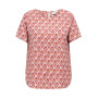 Only Carmakoma Carvica S/S Top WVN Noos Carvica S/S Haut WVN Noos Femme (Lot de 1)