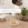 Lot 6/12 x Pot en Verre Vide pour la Fabrication des Bougies - contenants pour Bougies 150 ML sans Couvercle 82x58 mm - photopho