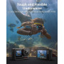 AKASO Brave 8 Caméra Sport 4K 60FPS Etanche 60M Caméra d'action 48MP WiFi sous Marine Action Cam avec stabilisation SuperSmooth
