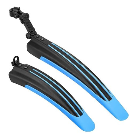 Taeku Garde Boue de Vélo, Universelle Réglable Epaissir Elargir Les Ailes Avant Arrière Garde-Boue VTT Kit pour Speed Vélo Fixie