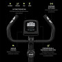 ZIPRO Vélo d'Appartement Adulte avec Résistance Magnétique à 8 Niveaux, Écran LCD, Support pour Téléphone et Selle Réglable, Vel