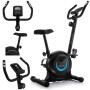 ZIPRO Vélo d'Appartement Adulte avec Résistance Magnétique à 8 Niveaux, Écran LCD, Support pour Téléphone et Selle Réglable, Vel