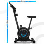 ZIPRO Vélo d'Appartement Adulte avec Résistance Magnétique à 8 Niveaux, Écran LCD, Support pour Téléphone et Selle Réglable, Vel